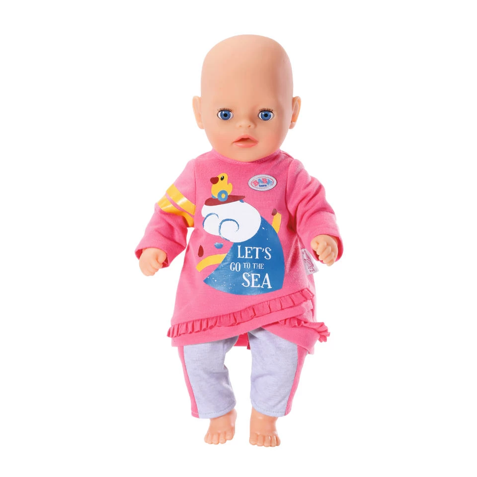 BABY Born Little Casual Outfit Poppen Kledingset - 36 Cm - Roze 4 BABY Born Little Casual Outfit Poppen Kledingset - 36 Cm - Roze - Afbeelding 2