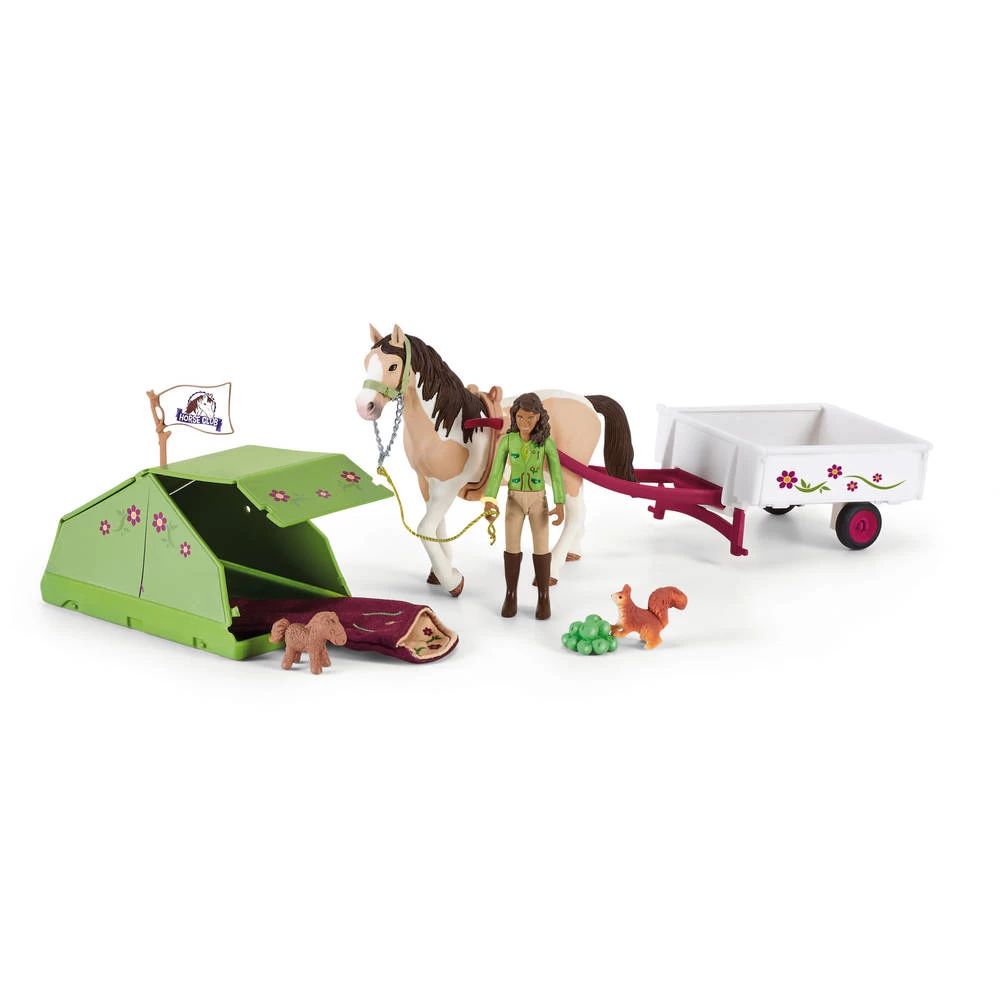 Schleich HORSE CLUB Sarah's Kampeeruitstapje 42533 4 Schleich HORSE CLUB Sarah's Kampeeruitstapje 42533 - Afbeelding 2