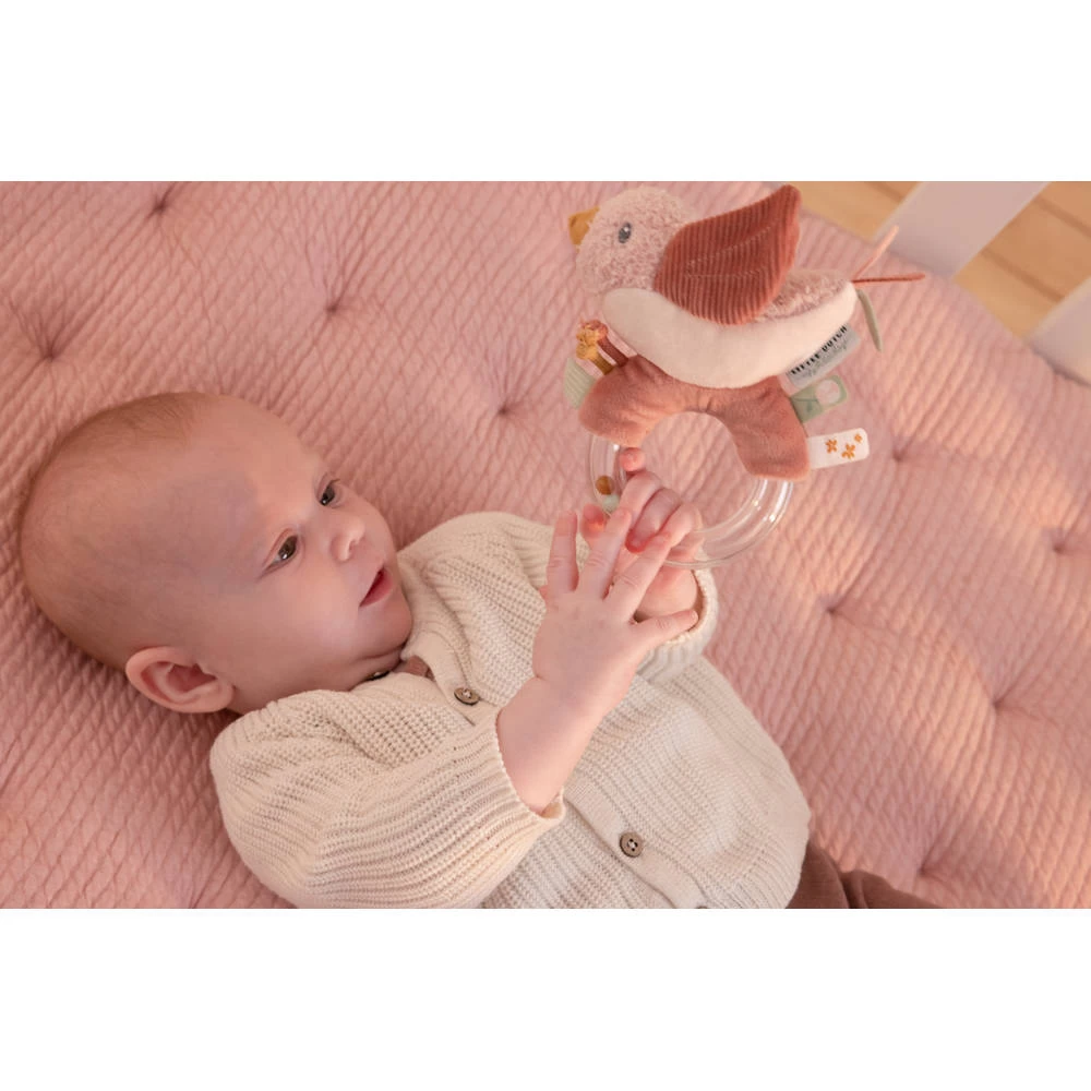 Little Dutch Flowers & Butterflies Vogel Ringrammelaar 5 Little Dutch Flowers & Butterflies Vogel Ringrammelaar - Afbeelding 3