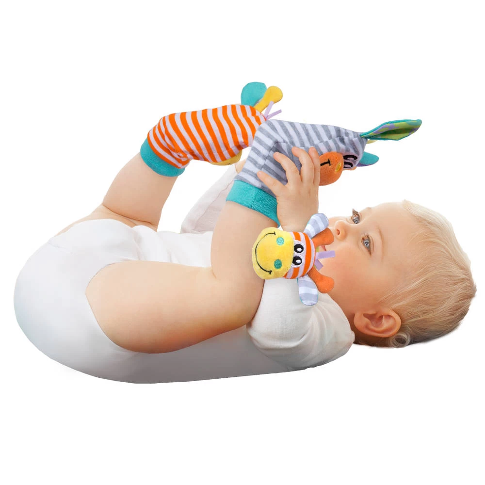 Playgro Pols- En Voetrammelaarset Van 4 8 Playgro Pols- En Voetrammelaarset Van 4 - Afbeelding 6