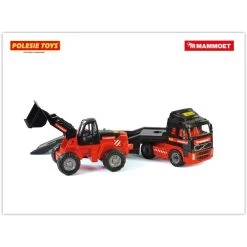 No Brand Mammoet Toys Volvo Vrachtwagen Met Oplegger En Shovel - 1:16 -Speelgoed 1990468 1c320e53