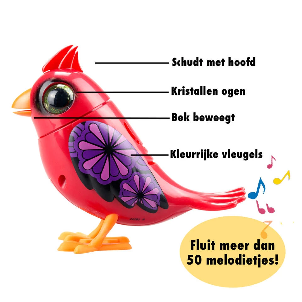 Silverlit DigiBirds Cardinal 5 Silverlit DigiBirds Cardinal - Afbeelding 3