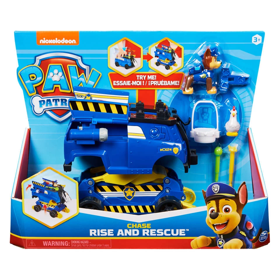 SPIN MASTER PAW Patrol Core Rise 'n Rescue Transformerende Chase 3 SPIN MASTER PAW Patrol Core Rise 'n Rescue Transformerende Chase