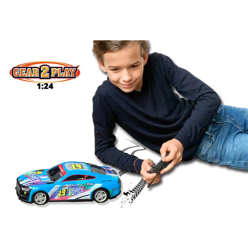 Gear2Play Op Afstand Bestuurbare Raceauto Street Force - 1:24 6 Gear2Play Op Afstand Bestuurbare Raceauto Street Force - 1:24 - Afbeelding 4
