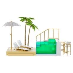 Rainbow High Kleurveranderende Pool & Beach Club Speelset -Speelgoed 1991150 328a2ba0