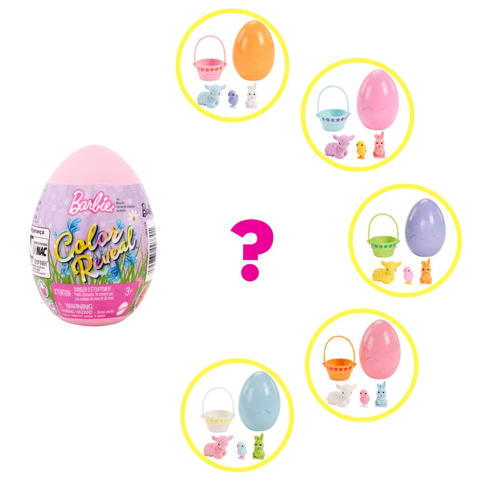 Barbie Color Reveal Pasen 4 Barbie Color Reveal Pasen - Afbeelding 2