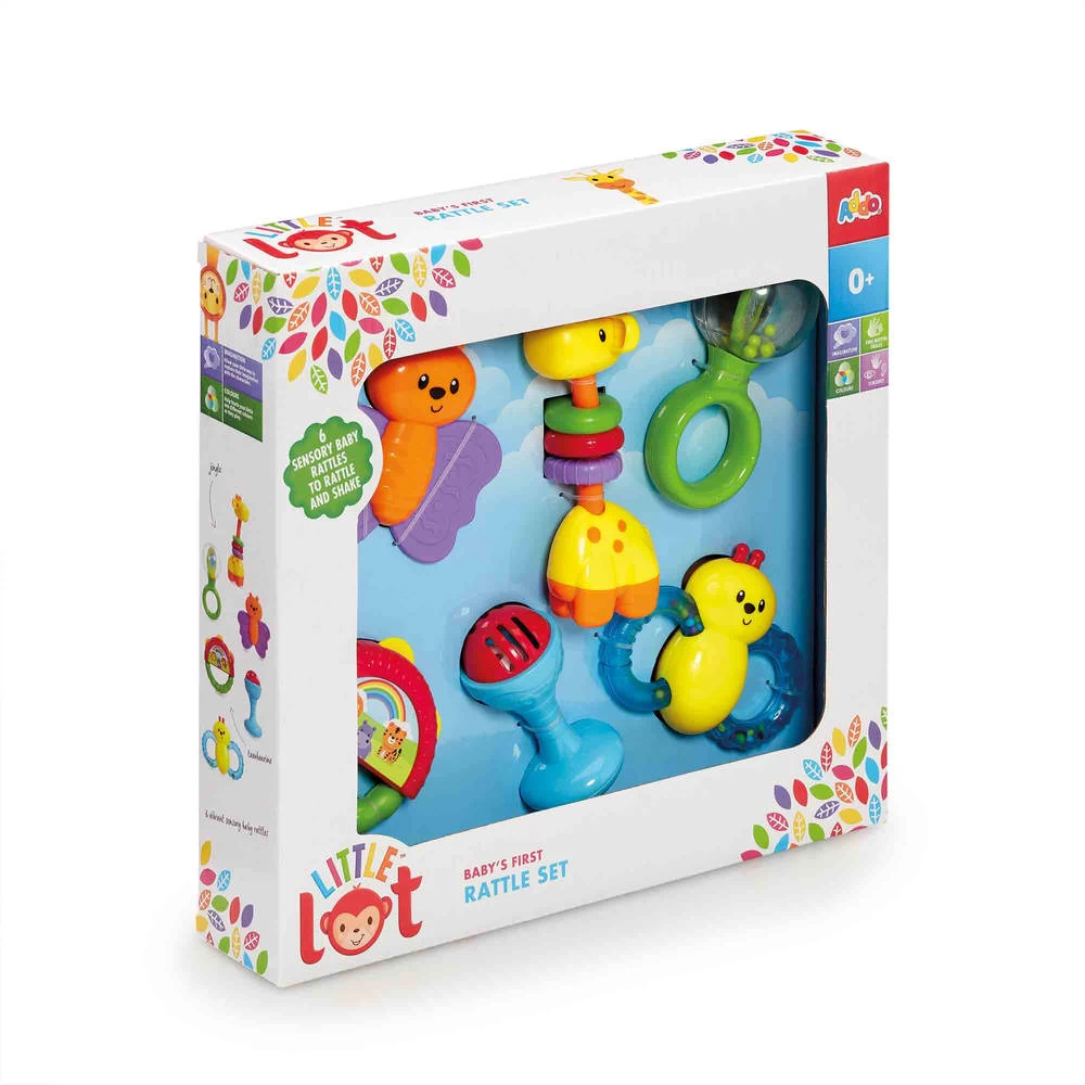 Little Lot Rammelaar Cadeauset 4 Little Lot Rammelaar Cadeauset - Afbeelding 2