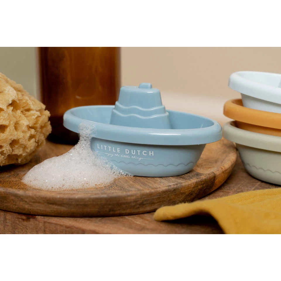 Little Dutch Bad Bootjes - Blauw 7 Little Dutch Bad Bootjes - Blauw - Afbeelding 5