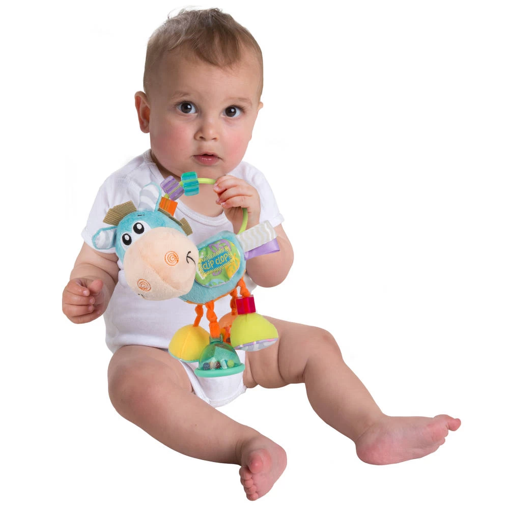 Playgro Rammelaar Clip Clop Paard 5 Playgro Rammelaar Clip Clop Paard - Afbeelding 3