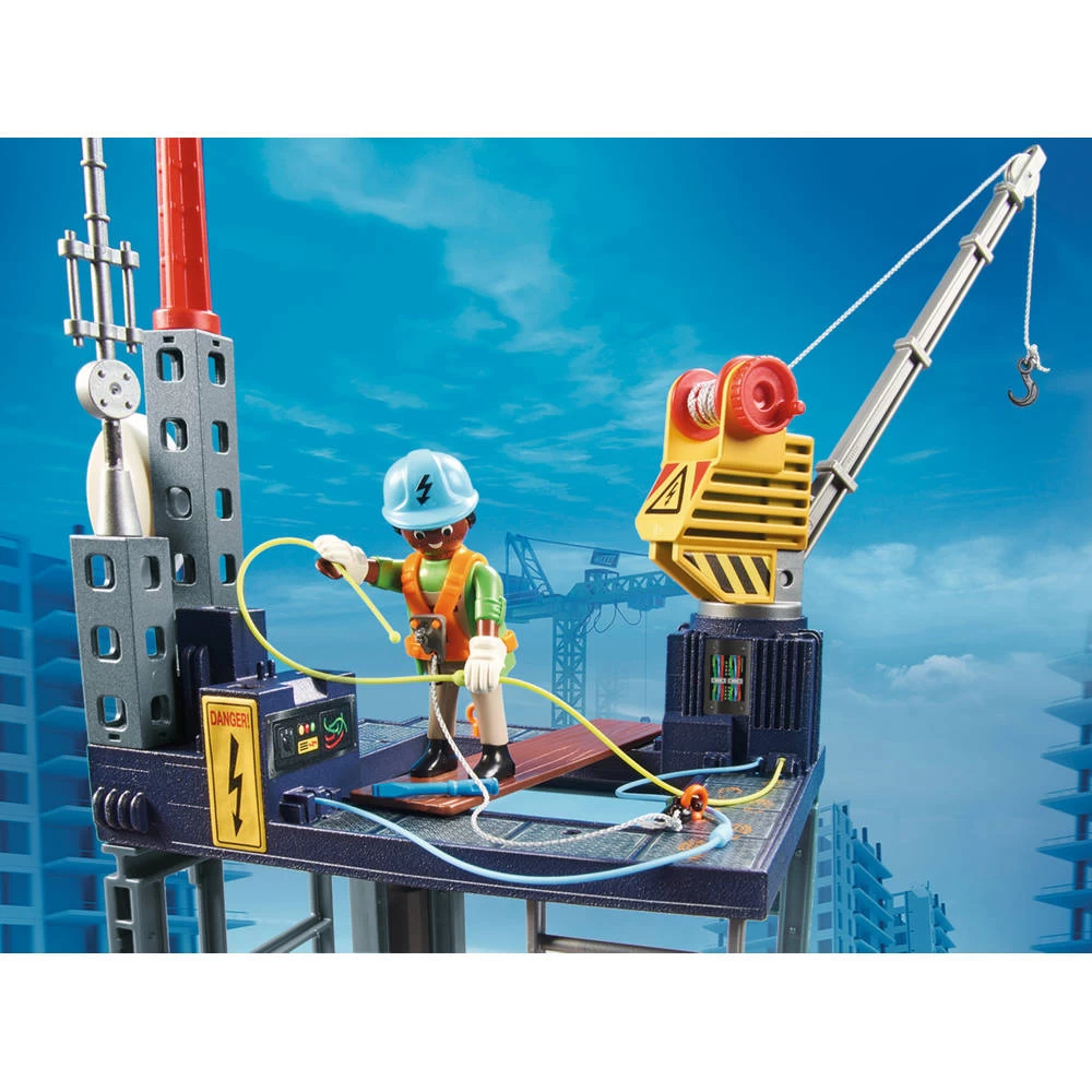 PLAYMOBIL Starterpack Bouwplaats Met Lier 70816 5 PLAYMOBIL Starterpack Bouwplaats Met Lier 70816 - Afbeelding 3