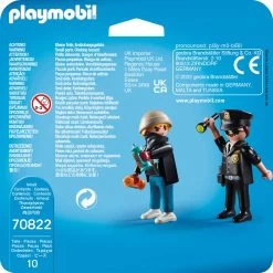 PLAYMOBIL DuoPack Politieagent En Graffiti Spuiter 70822 11 PLAYMOBIL DuoPack Politieagent En Graffiti Spuiter 70822 -Speelgoed 1991426 2419d489