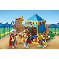 PLAYMOBIL Asterix Leiderstent Met Generaals 71015 -Speelgoed 1991441 4b683677
