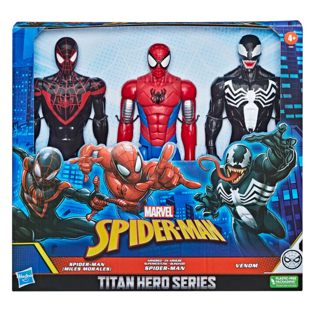 Hasbro Spider-Man Titan Hero Series Figurenset 4 Hasbro Spider-Man Titan Hero Series Figurenset - Afbeelding 2