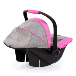 No Brand Deluxe Autostoel Met Zonnescherm - Roze -Speelgoed 1992154 6202cfb2