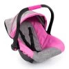 No Brand Deluxe Autostoel Met Zonnescherm - Roze -Speelgoed 1992154 6306e2c4