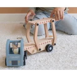 Little Dutch Houten Truck Met Oplegger + 4 Auto's -Speelgoed 1992897 cdd6541b