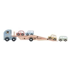 Little Dutch Houten Truck Met Oplegger + 4 Auto's -Speelgoed 1992897 f1937ff8