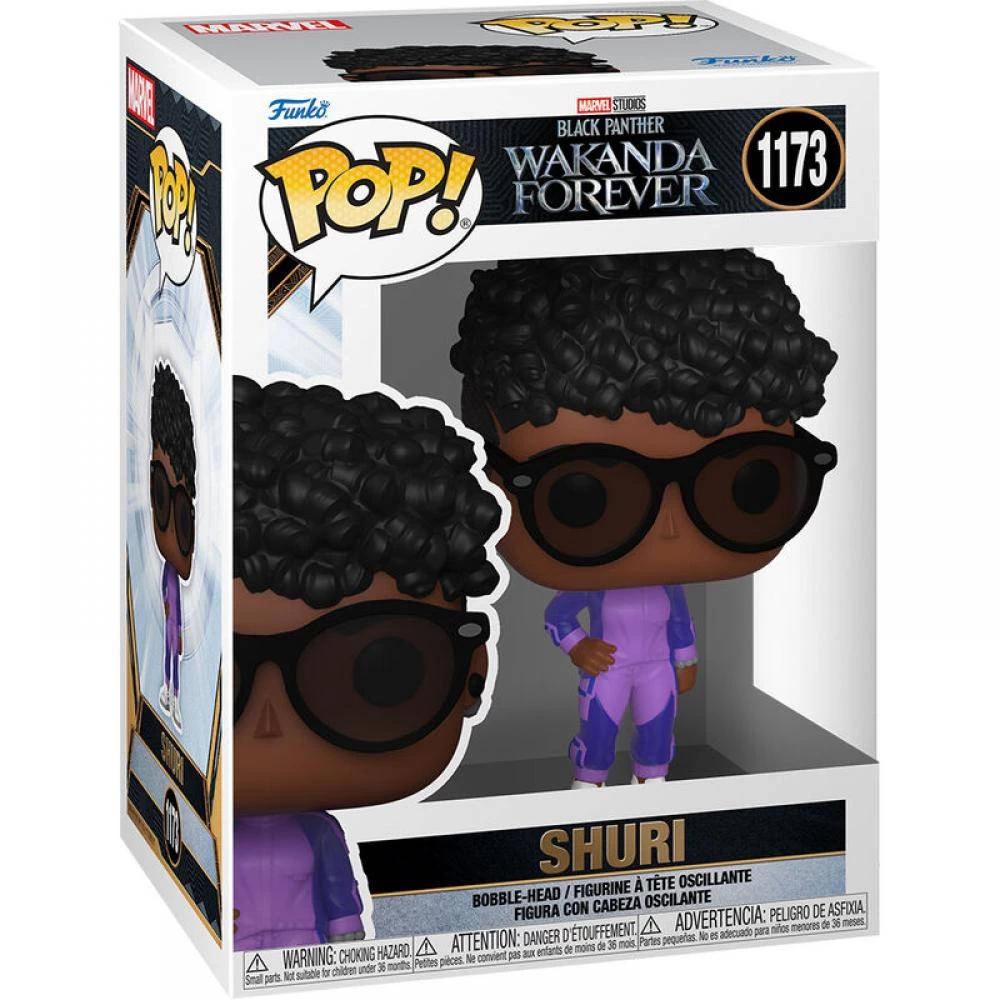 Funko Pop! Figuur Black Panther Wakanda Forever Shuri Met Zonnebril 3 Funko Pop! Figuur Black Panther Wakanda Forever Shuri Met Zonnebril