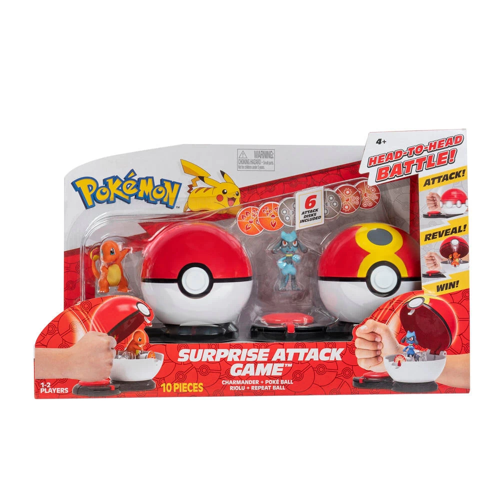 No Brand Pokémon Surprise Attack Poké Ball Battle Game 5 No Brand Pokémon Surprise Attack Poké Ball Battle Game - Afbeelding 3