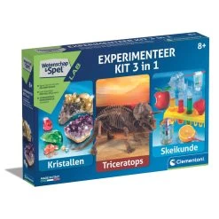 Clementoni Experimenteer Kit 3-in-1