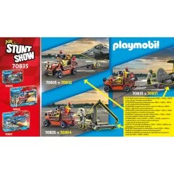 PLAYMOBIL Air Stuntshow Mobiele Reparatieservice 70835 11 PLAYMOBIL Air Stuntshow Mobiele Reparatieservice 70835 -Speelgoed 1993466 47d97217