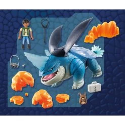 PLAYMOBIL Dragons: The Nine Realms Plowhorn & D'Angelo 71082 -Speelgoed 1993605 4979ca91
