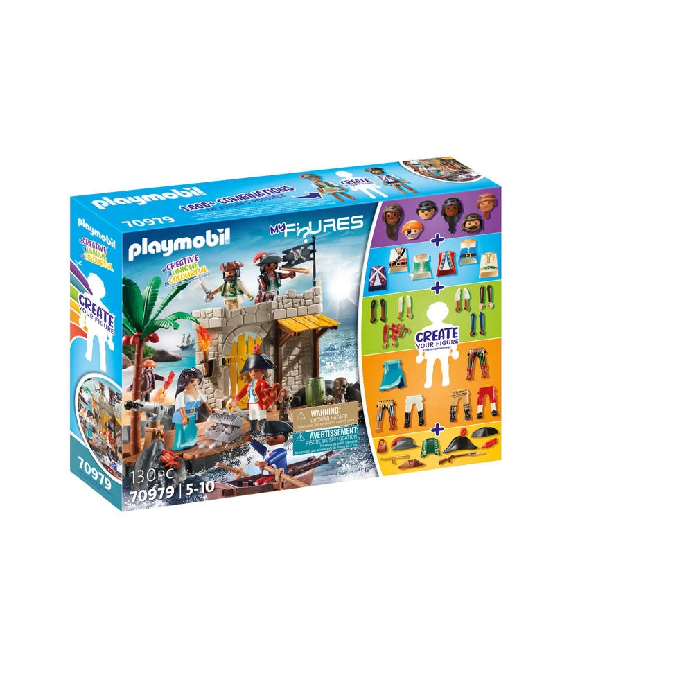 PLAYMOBIL My Figures: Pirateneiland 5 PLAYMOBIL My Figures: Pirateneiland - Afbeelding 3