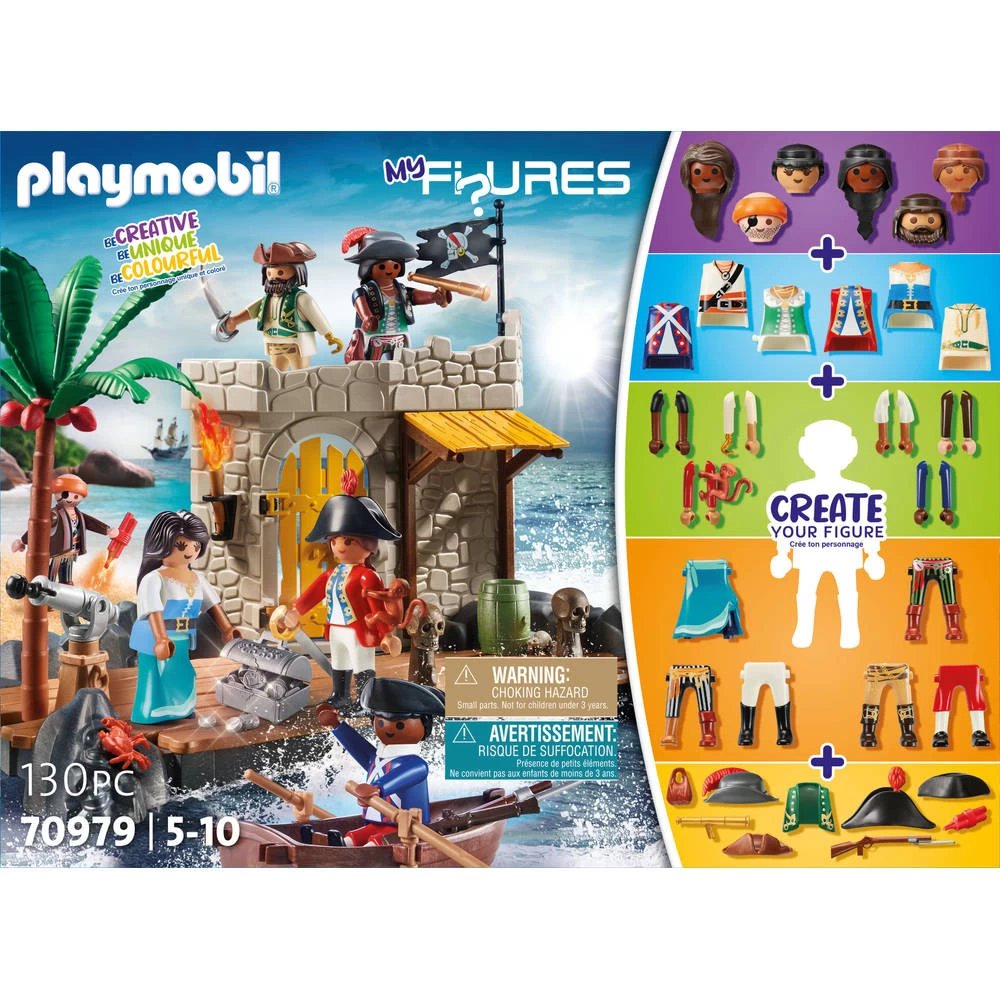 PLAYMOBIL My Figures: Pirateneiland 7 PLAYMOBIL My Figures: Pirateneiland - Afbeelding 5