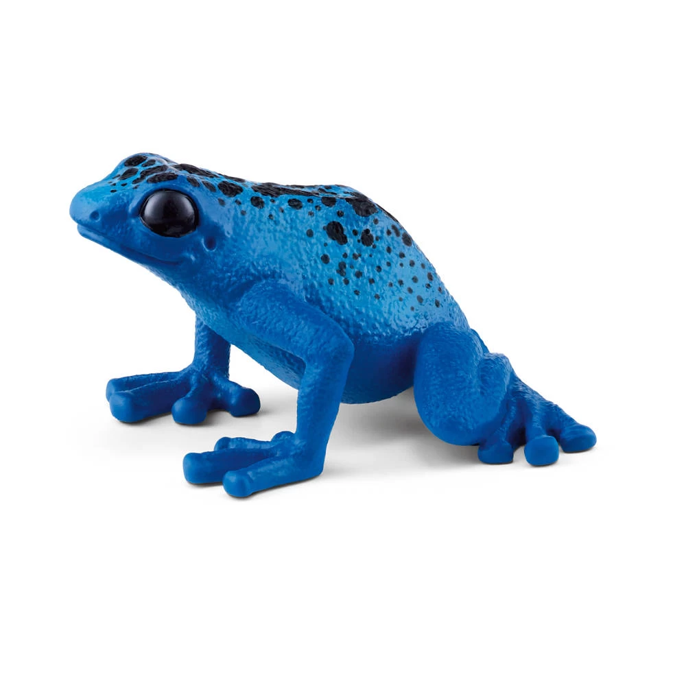 Schleich WILD LIFE Blauwe Pijlgifkikker 14864 3 Schleich WILD LIFE Blauwe Pijlgifkikker 14864