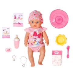BABY Born Magic Girl Meisjespop Blauwe Ogen - 43 Cm