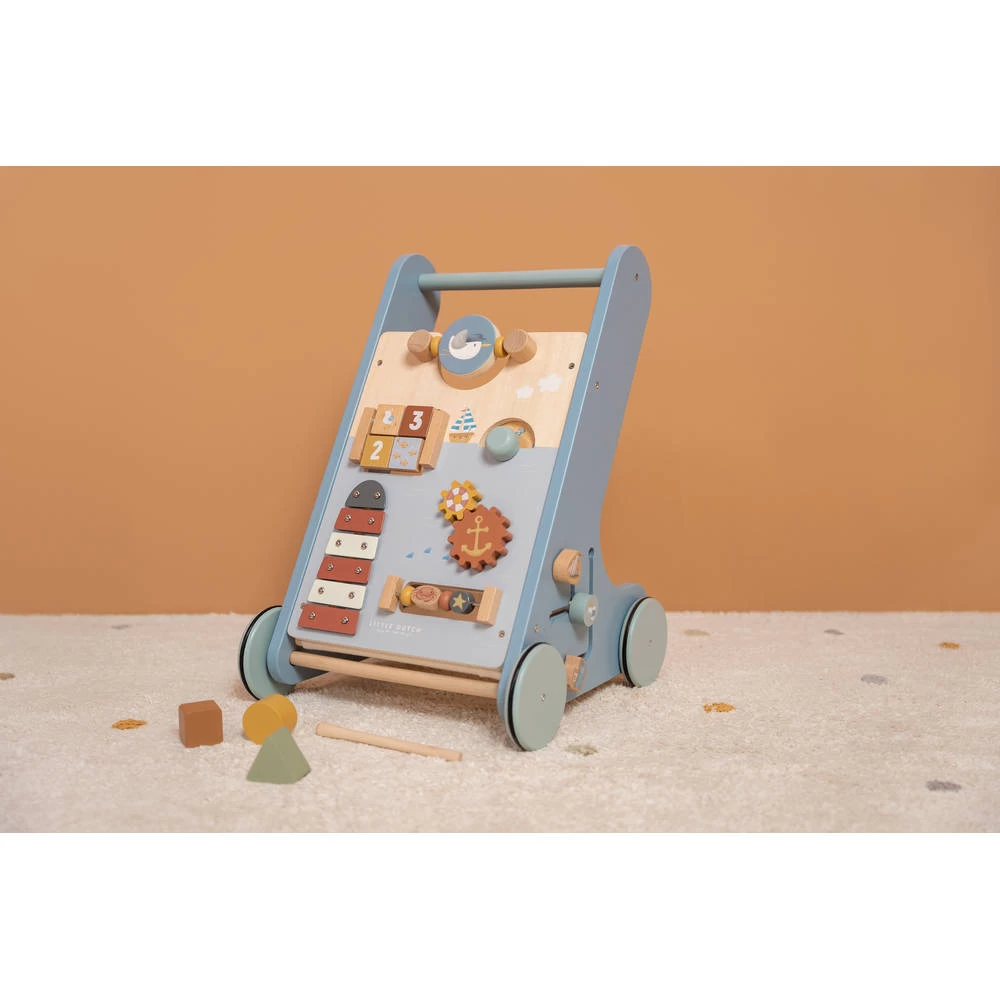 Little Dutch Sailors Bay Activiteiten Loopwagen 7 Little Dutch Sailors Bay Activiteiten Loopwagen - Afbeelding 5