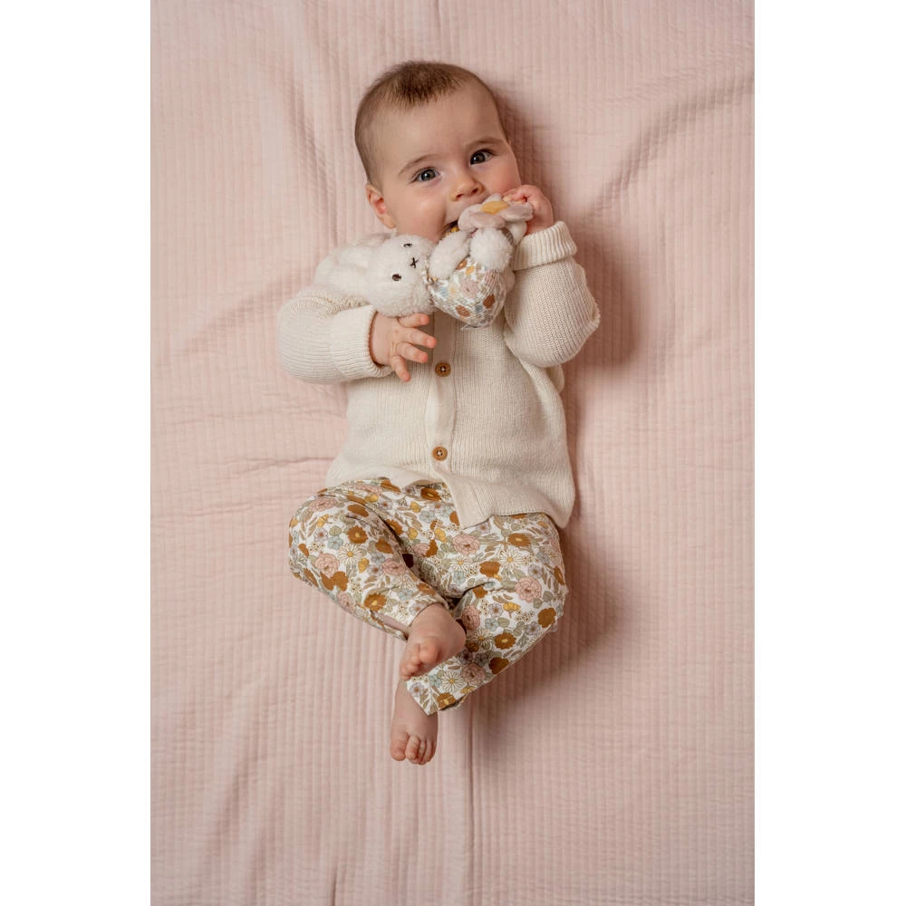 Nijntje X Little Dutch Vintage Little Flowers Ringrammelaar 5 Nijntje X Little Dutch Vintage Little Flowers Ringrammelaar - Afbeelding 3