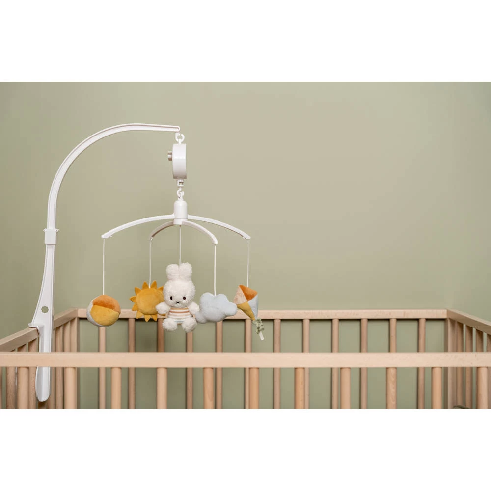 Nijntje X Little Dutch Vintage Sunny Stripes Muziekmobiel 7 Nijntje X Little Dutch Vintage Sunny Stripes Muziekmobiel - Afbeelding 5