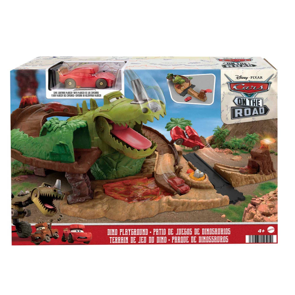 No Brand Disney Cars Dino Speelplaats 3 No Brand Disney Cars Dino Speelplaats