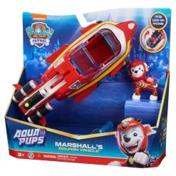 SPIN MASTER PAW Patrol Aqua Pups Transformerend Dolfijnen Voertuig Met Marshall -Speelgoed 1994948 95b56c0d