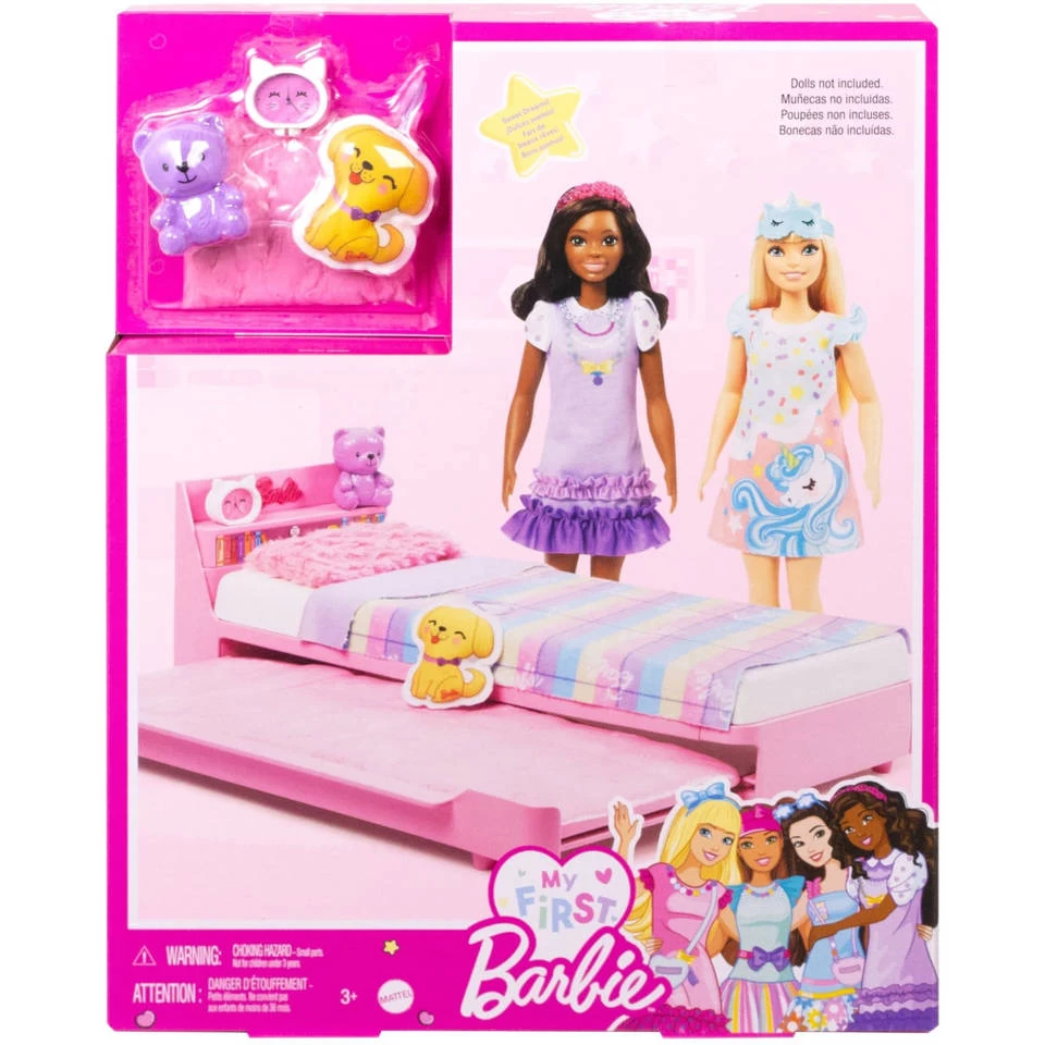 Barbie Mijn Eerste Barbie Bedtijdspeelset 4 Barbie Mijn Eerste Barbie Bedtijdspeelset - Afbeelding 2