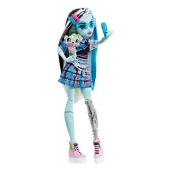 MATTEL Monster High Frankie Stein Pop Met Huisdier En Accessoires -Speelgoed 1995015 bbc3d464