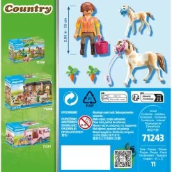 PLAYMOBIL Country Paard Met Veulen 71243 13 PLAYMOBIL Country Paard Met Veulen 71243 -Speelgoed 1995224 9f443673