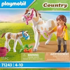 PLAYMOBIL Country Paard Met Veulen 71243 11 PLAYMOBIL Country Paard Met Veulen 71243 -Speelgoed 1995224 da612fc8