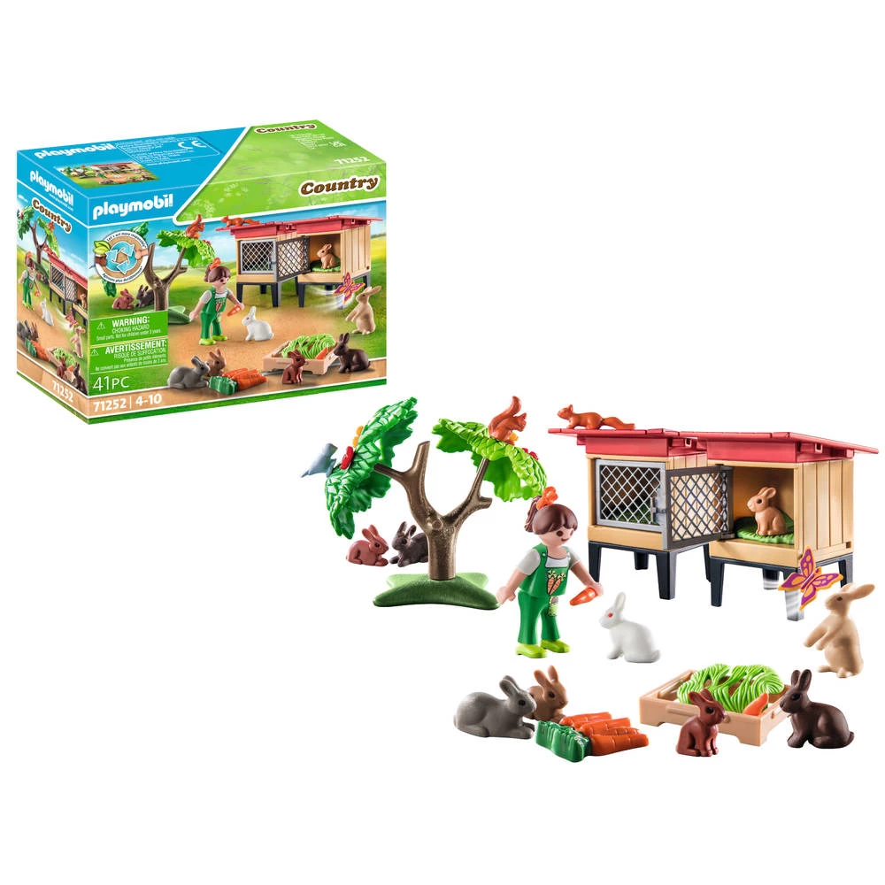PLAYMOBIL Country Konijnenhok 71252 3 PLAYMOBIL Country Konijnenhok 71252