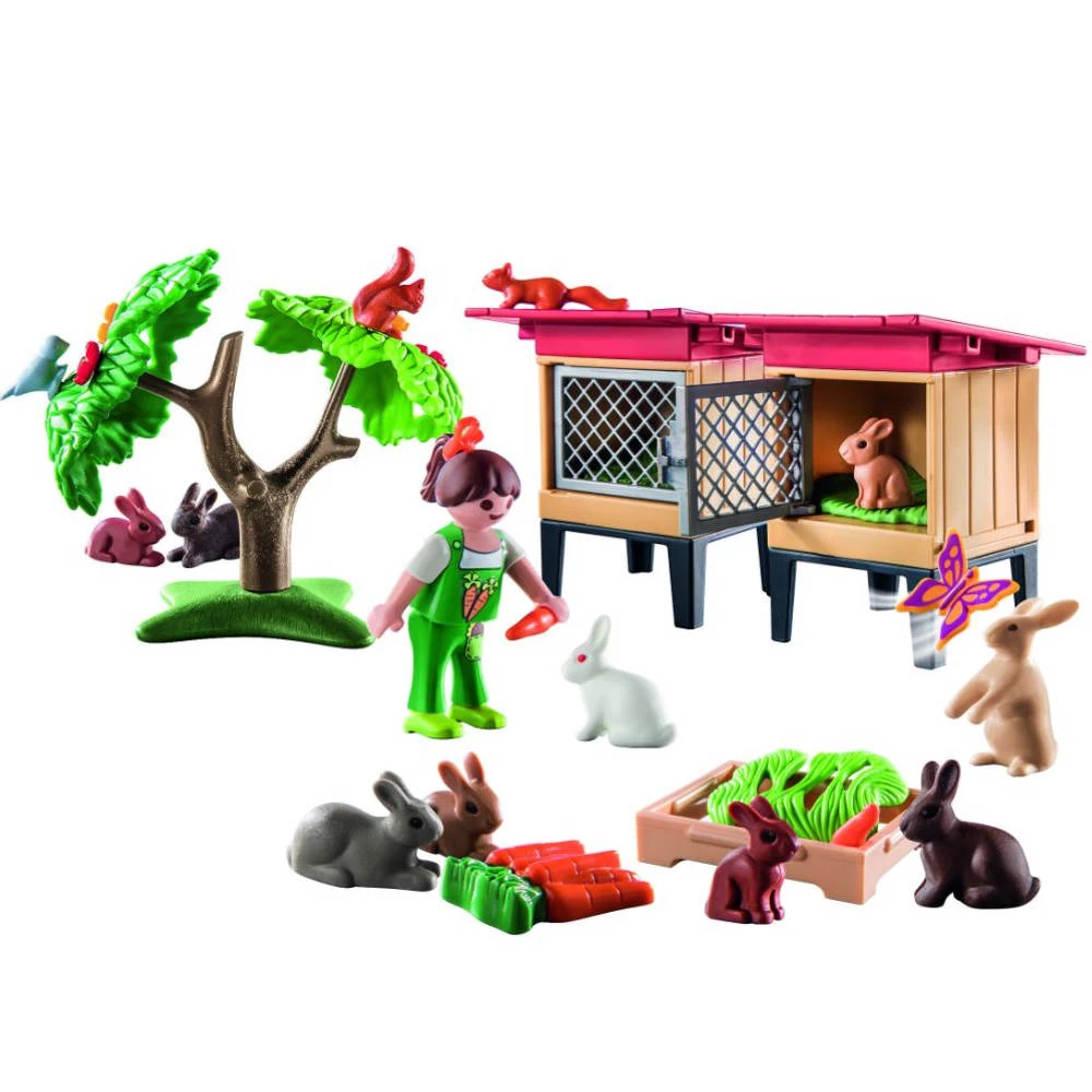 PLAYMOBIL Country Konijnenhok 71252 4 PLAYMOBIL Country Konijnenhok 71252 - Afbeelding 2