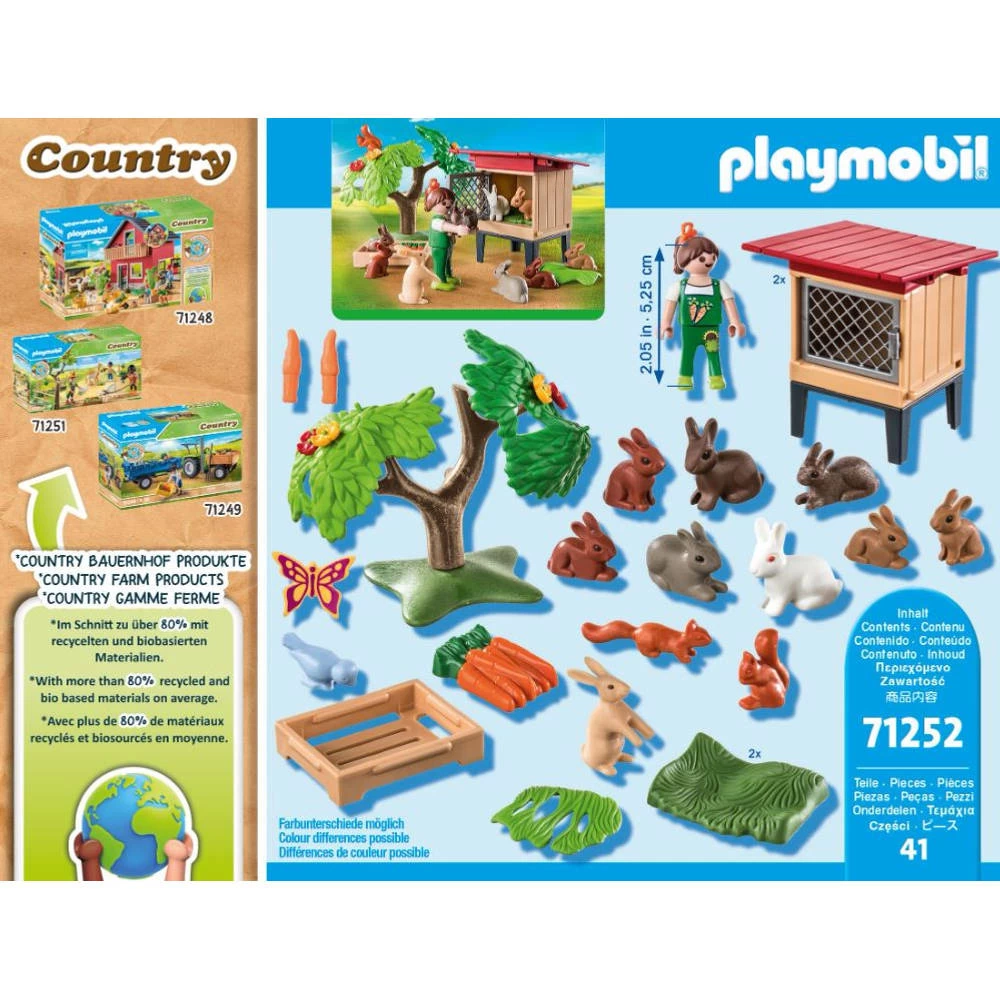 PLAYMOBIL Country Konijnenhok 71252 7 PLAYMOBIL Country Konijnenhok 71252 - Afbeelding 5