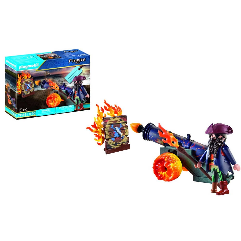 PLAYMOBIL Piraat Met Kanon 71189 3 PLAYMOBIL Piraat Met Kanon 71189