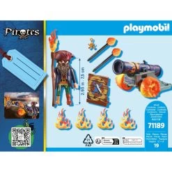 PLAYMOBIL Piraat Met Kanon 71189 11 PLAYMOBIL Piraat Met Kanon 71189 -Speelgoed 1995245 eb042b3e