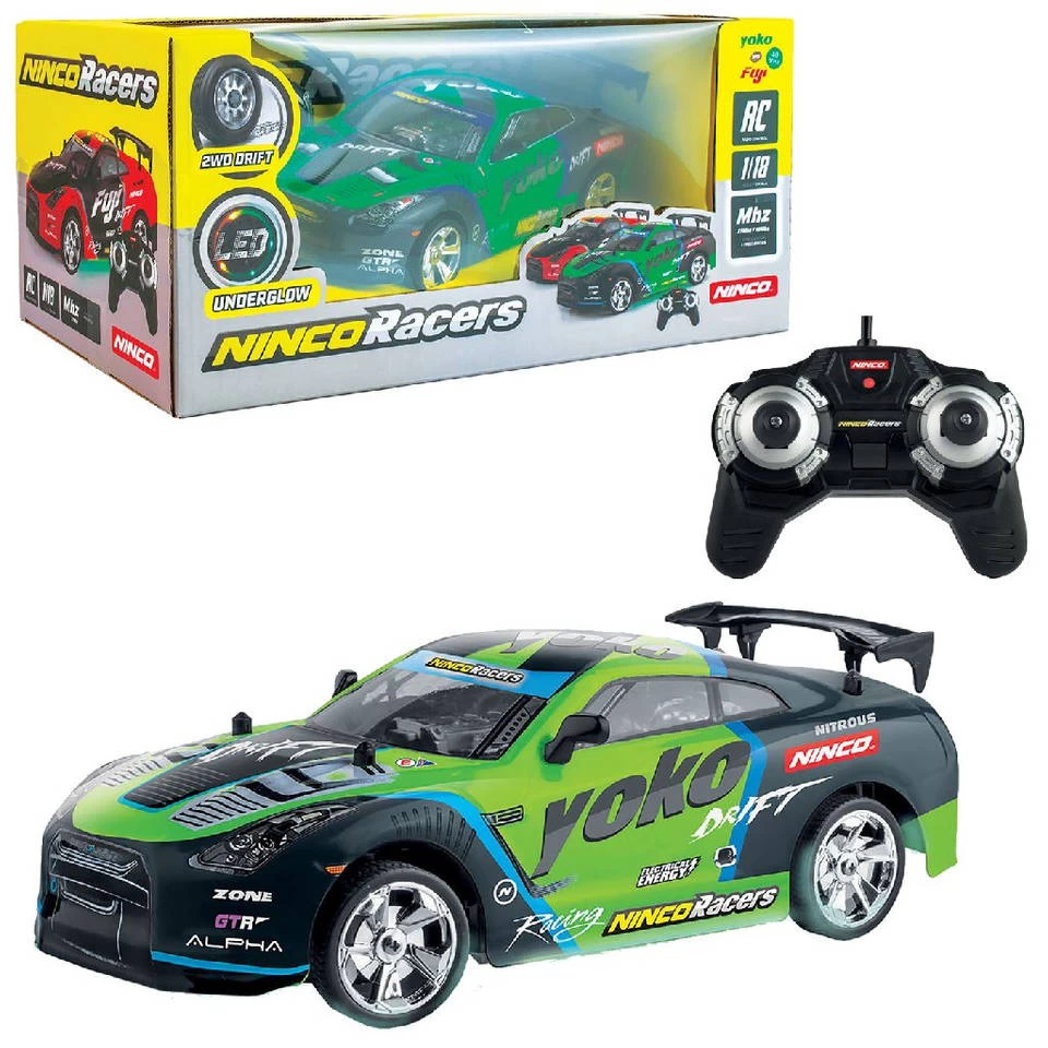 No Brand Ninco RC Yoko Driftauto 4 No Brand Ninco RC Yoko Driftauto - Afbeelding 2