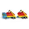 Siku Vrachtwagen Met Afvalcontainer En Aanhanger 1695 -Speelgoed 1995385 5f5f773a