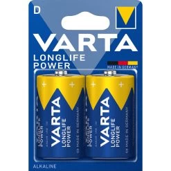 No Brand Varta Longlife Power D-batterijen - 2-delig