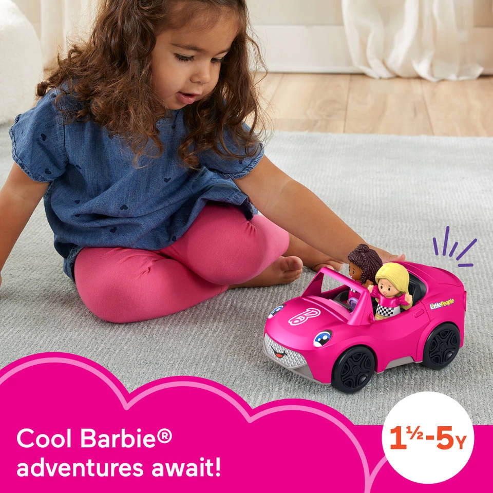 Fisher Price Fisher-Price Little People Convertible Barbie Cabrio 4 Fisher Price Fisher-Price Little People Convertible Barbie Cabrio - Afbeelding 2
