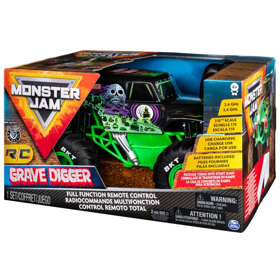 No Brand Monster Jam Op Afstand Bestuurbare Monstertruck Grave Digger - 1:15 8 No Brand Monster Jam Op Afstand Bestuurbare Monstertruck Grave Digger - 1:15 - Afbeelding 6