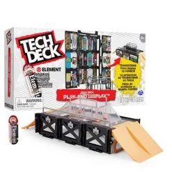 No Brand Tech Deck Play And Display Transformerende Skatepark Schansset